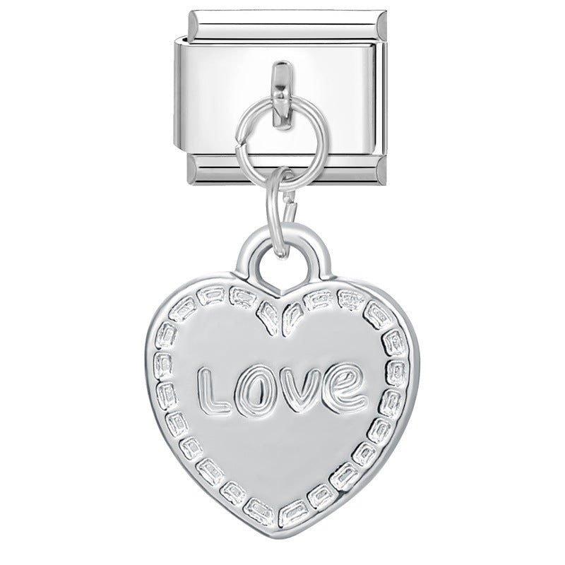 Wholesale Charms steel bottom detachable bracelet module bracelet DIY