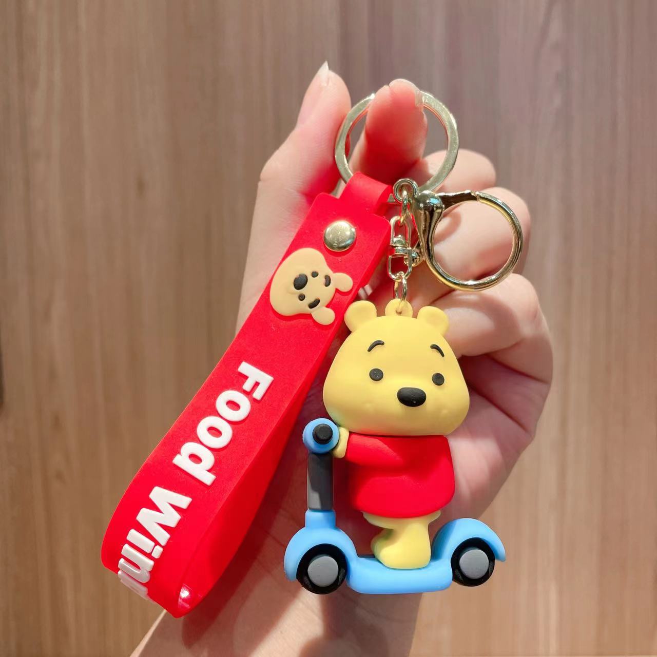 Wholesale Cartoon Cute Silicone Keychain ACCVIP-KC-Qichu004