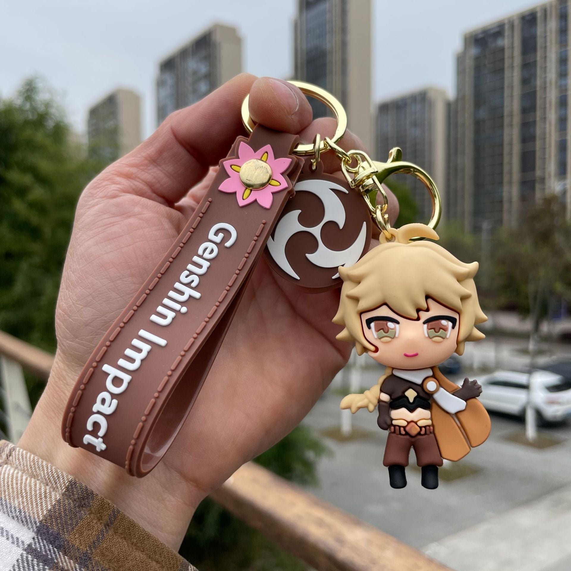 Wholesale Cartoon Cute Silicone Keychains ACC-KC-Yaop003