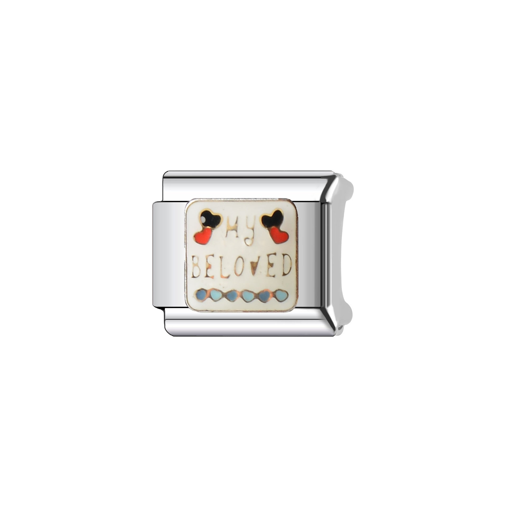 Wholesale Italian Charm Bracelet 9mm DIY Splicing Christmas Series Stainless Steel Composable Bracelet