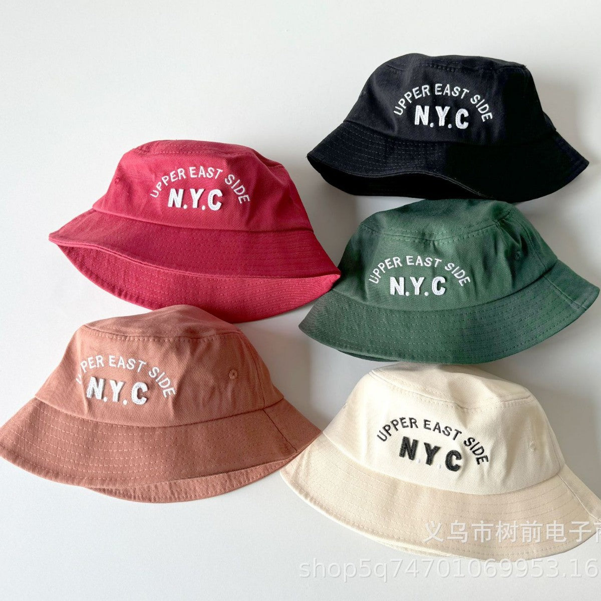 Wholesale Children's  Sunscreen Sunshade Hat All-match Bucket Hat