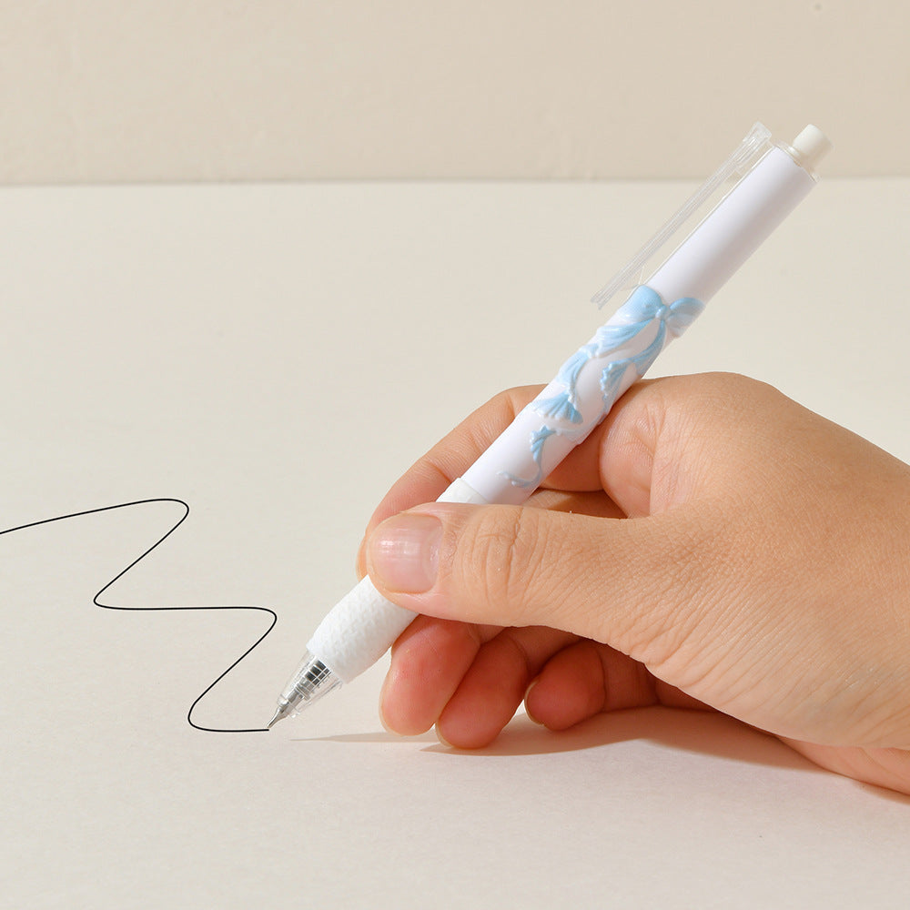 Wholesale leave white fragrance relief pen 3D gel pen ballpoint pen