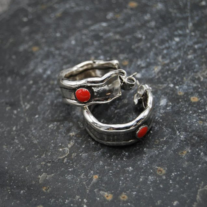 Wholesale Bohemian style blue diamond rings