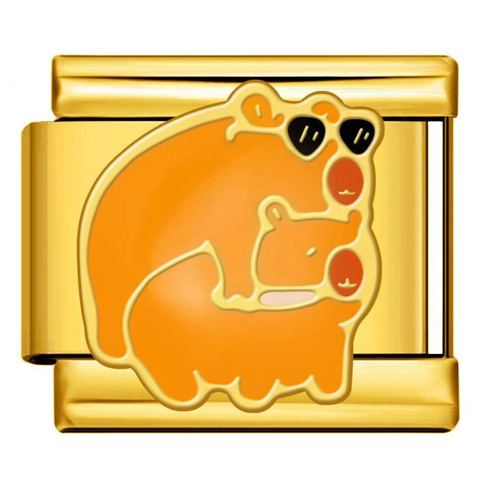 Wholesale 9mm Italian Charm Starter Bracelets DIY Cartoon Animal Stainless Steel Composable Bracelet