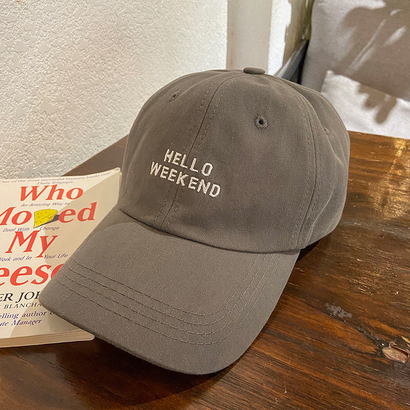 Wholesale Thin Sun Visor Letter Embroidered Baseball Cap ACC-HT-Jinc001