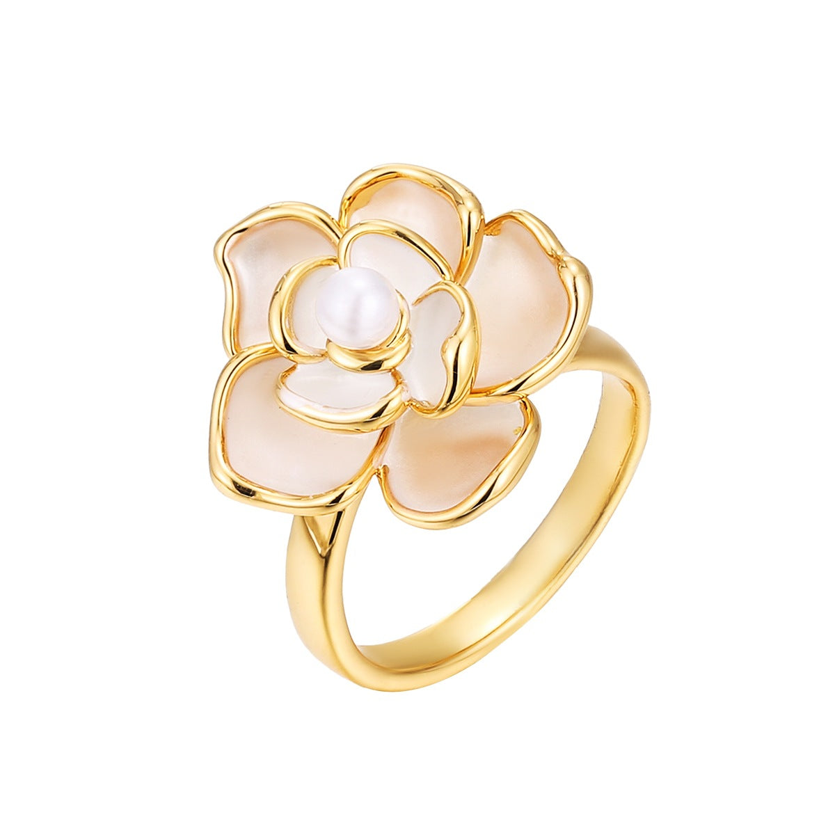 Wholesale  Retro Romantic Rose Flower Ring