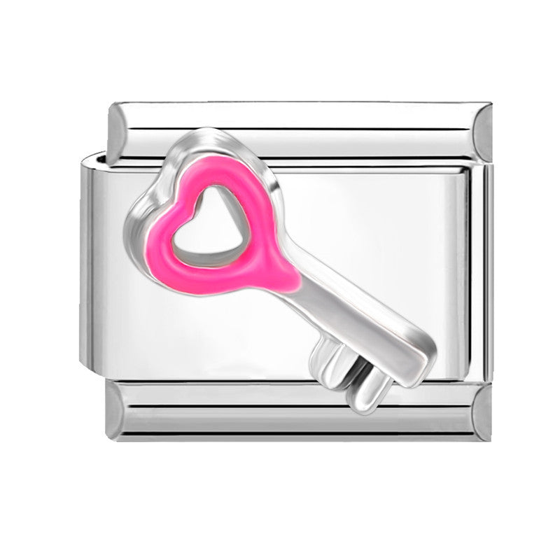 Wholesale Italian Charm Bracelet 9mm DIY Splicing Cute Creative Stainless Steel Composable Bracelet