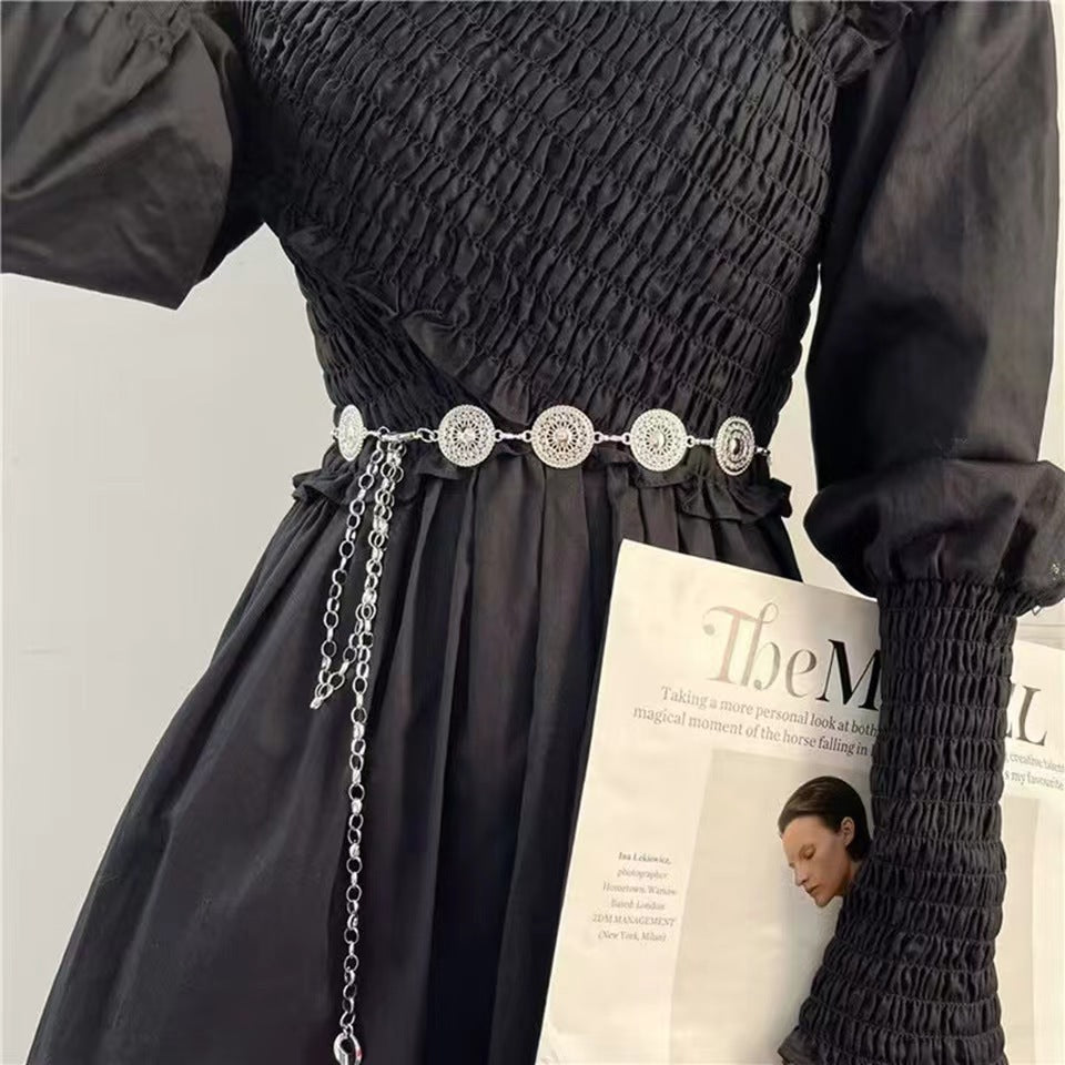 Wholesale  Retro Metal Waist Chain Women's Accessories