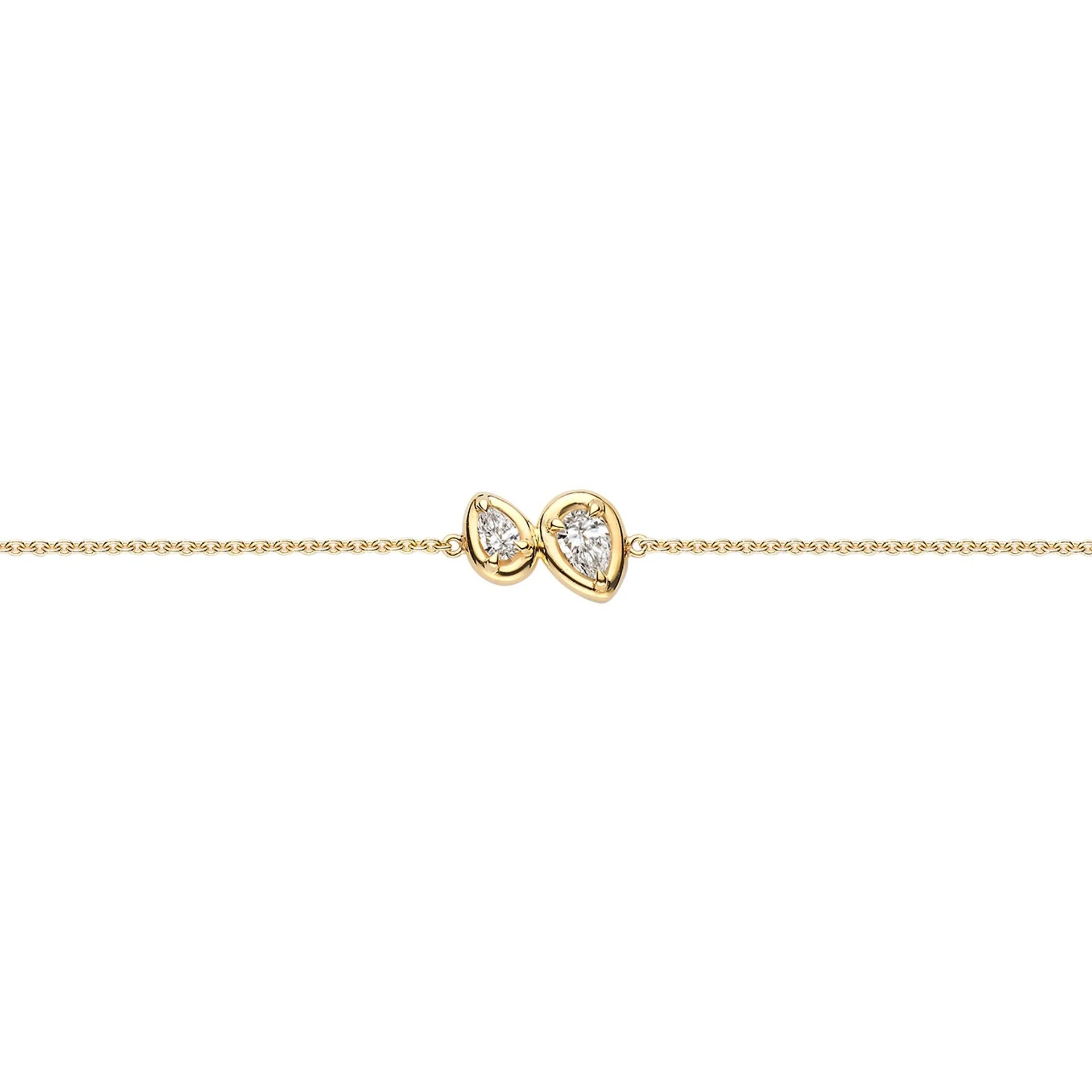 Wholesale Trendy Geometric Zircon Thin Chain Bracelet For Women Stainless Steel Jewelry Accessory Casual Gift Idea