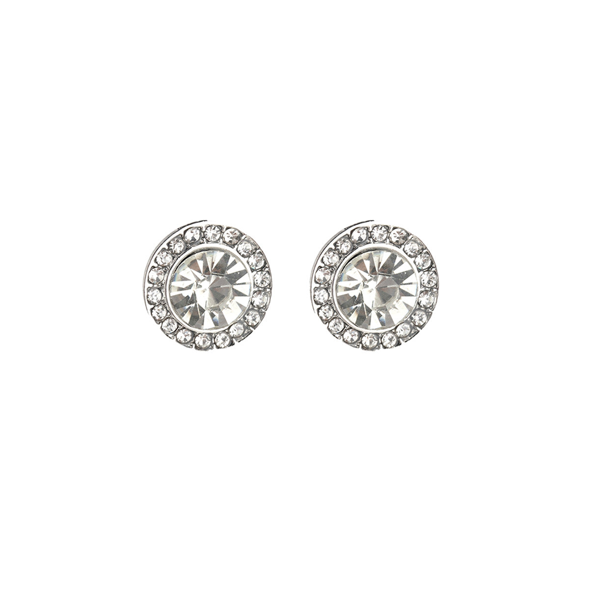 Wholesale Simple Small Stone Stone Inlays Diamond Earrings ACC-ES-MDD060