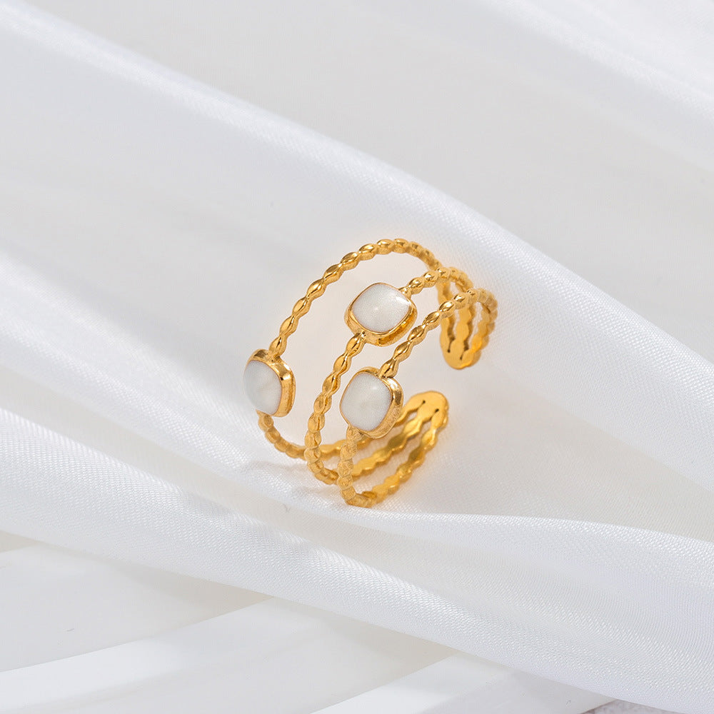 Wholesale Stainless steel open ring