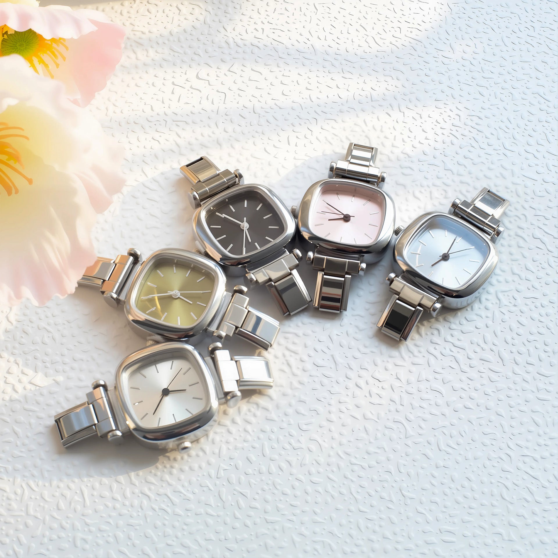 Wholesale Italian Charm Bracelet Quartz Watch Stainless Steel Composable Bracelet