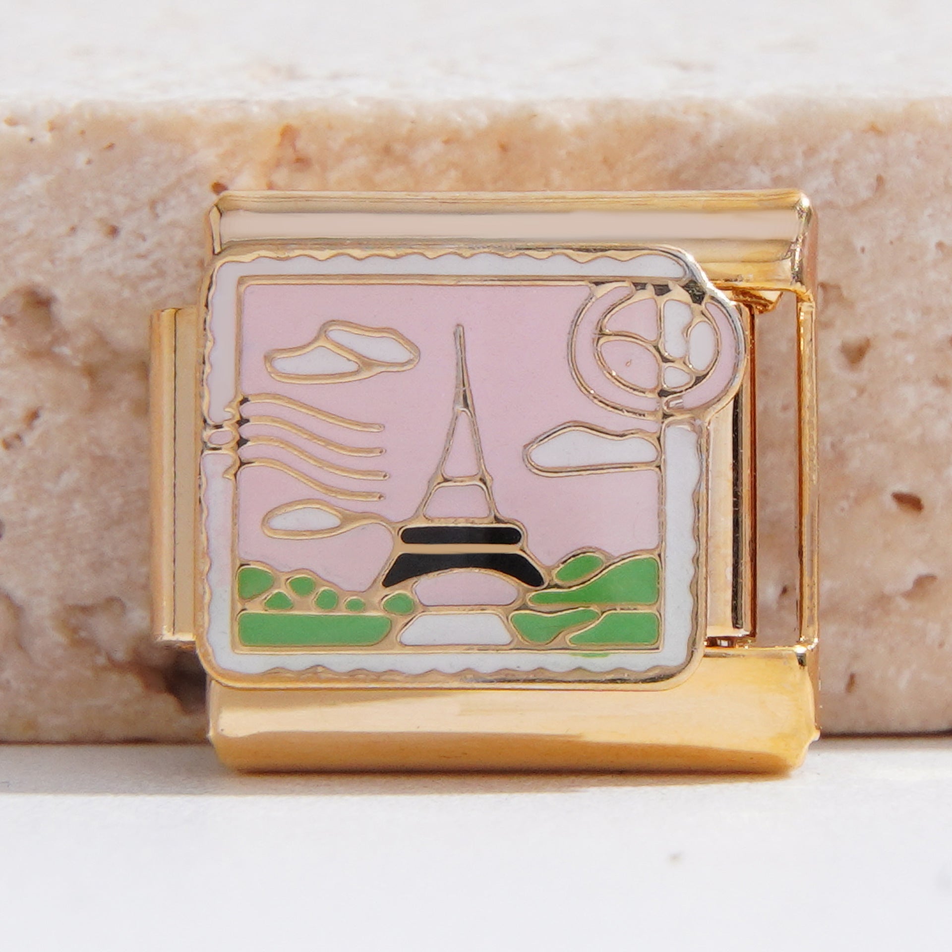 Wholesale Italian Charm Bracelet 9mm DIY Splicing Halloween Series Stainless Steel Composable Bracelet