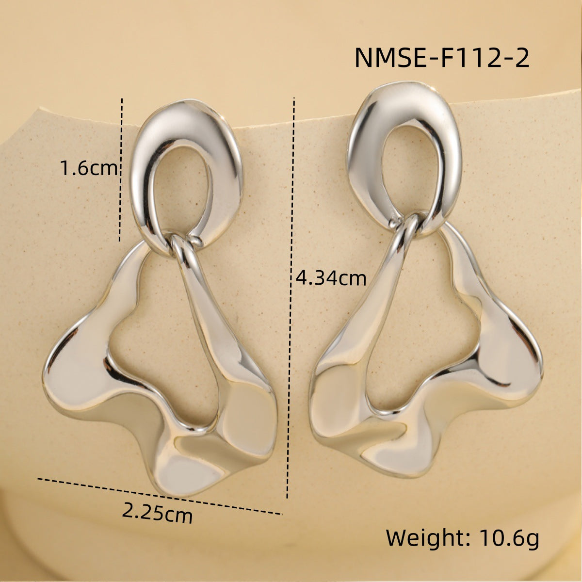 Wholesale  Geometric Earrings Stainless Steel Earrings