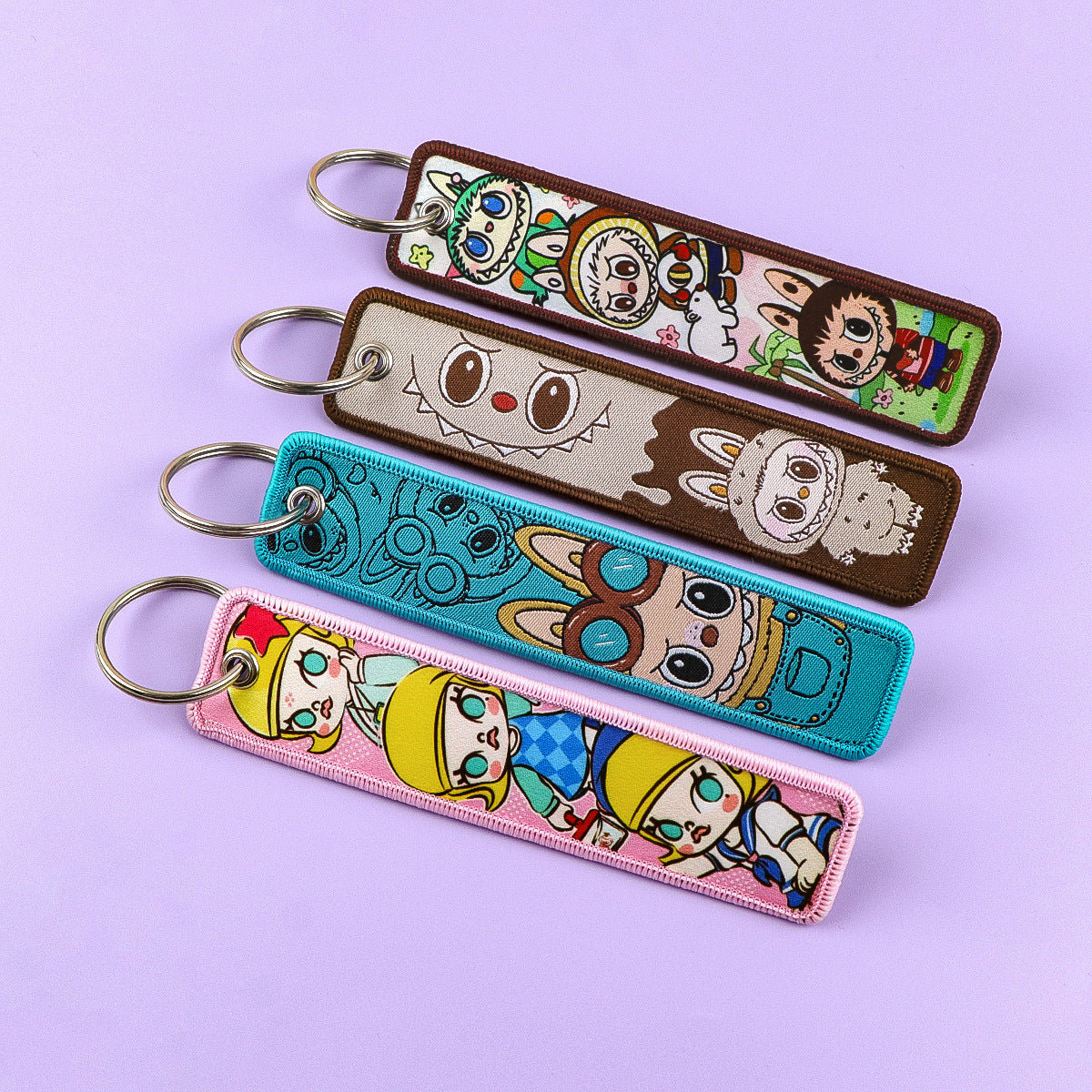 Vente en gros 6pcs Couchette de dessin animé de protection du rouge à lèvres