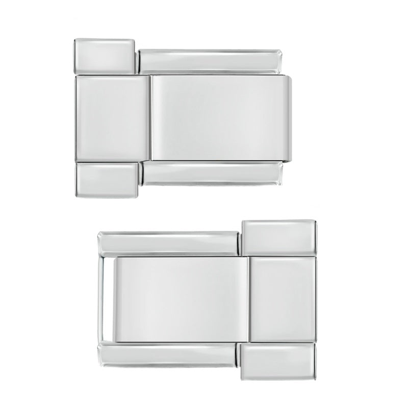 Wholesale Italian Charms module accessories watch band connector 1. 0 wide bracelet DIY tool