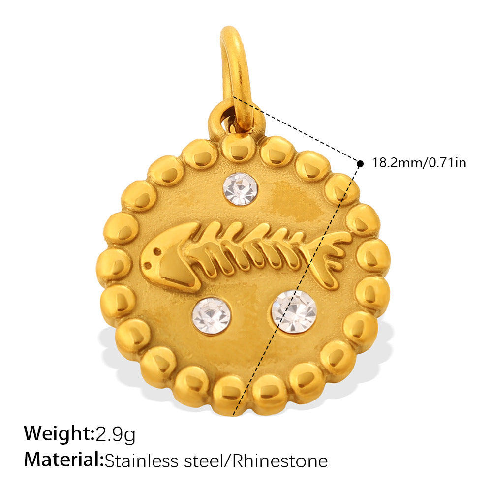 Wholesale Women' s Stainless Steel Jewelry Charms