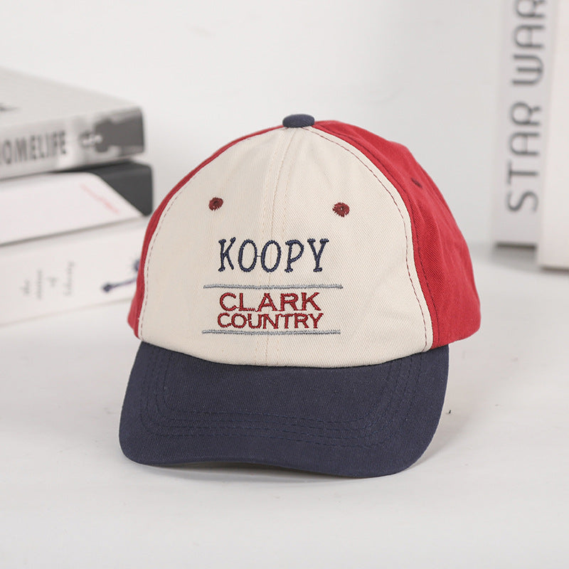 Wholesale Three-dimensional Embroidered Letters Children's Baseball Cap Kids Hat ACC-KH-Daod001