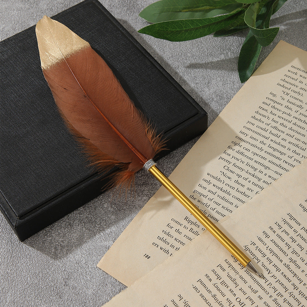 Wholesale Exquisite Feather Ballpoint Pen