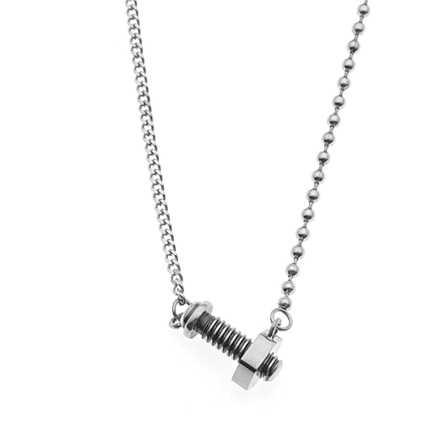 Wholesale Screw Necklaces Titanium Steel Necklace ACC-NE-Hexin002