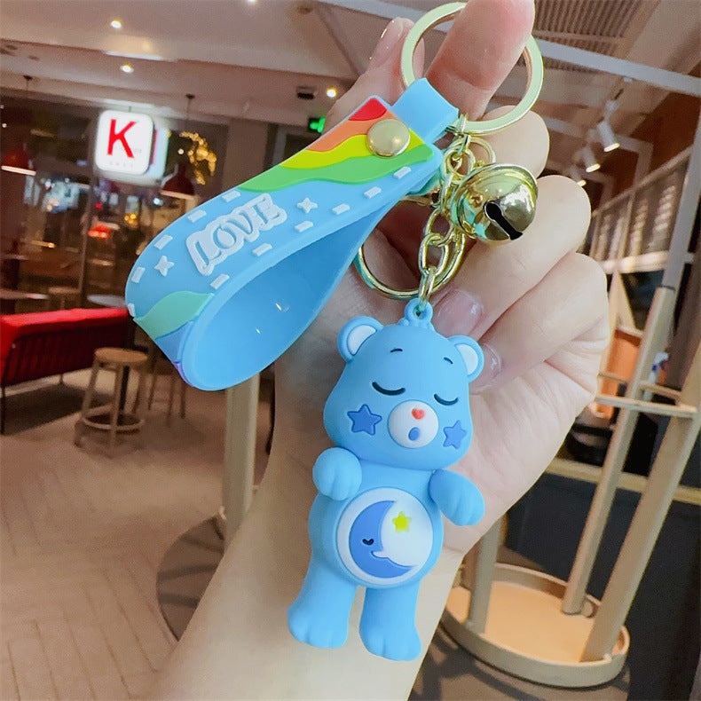 Wholesale Cartoon PVC Soft Glue Cute Keychain ACCVIP-KC-YueWei004