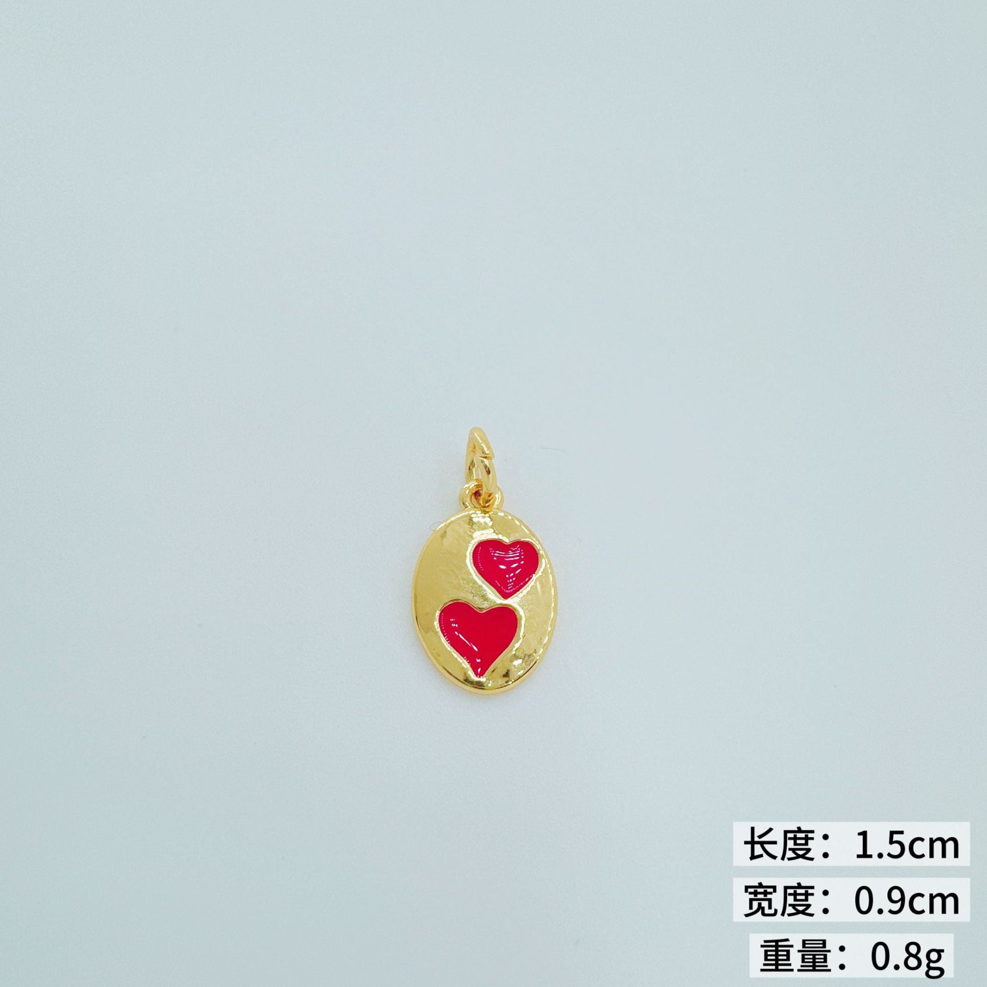 Wholesale Heart Glow Niche Design Copper Gold Plated Bracelet and Necklace Set,  Chic Everyday Jewelry Accessory