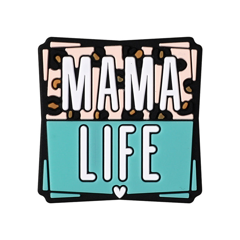 Wholesale 20pcs Cartoon Letter Focal Beads DIY Beads Accessories ACC-BDS-RongFa048