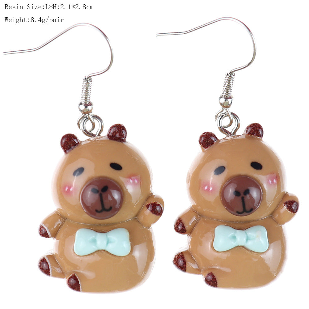 Wholesale  Cute Cartoon Luminous  Earrings