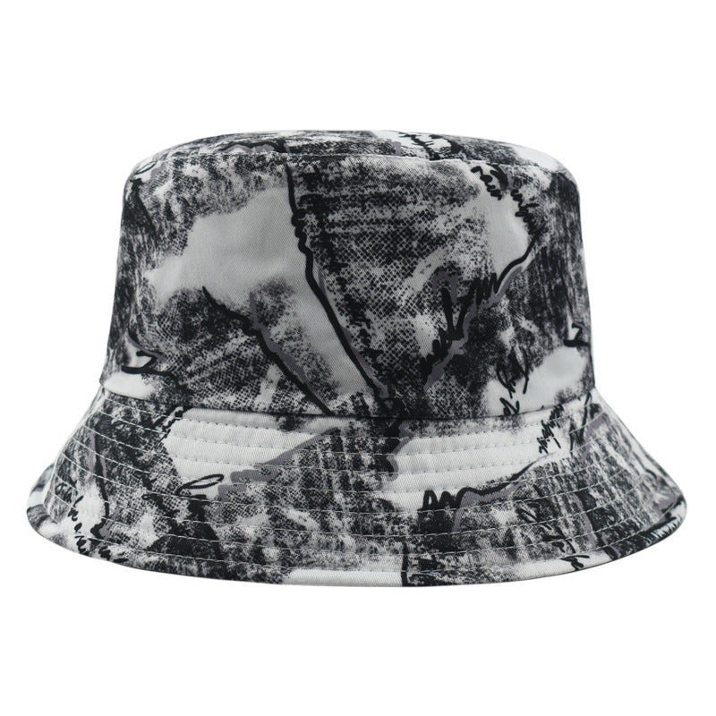 Wholesale Vintage Printed Fashion Cartoon Graffiti Bucket Hat ACC-HT-Xiny013