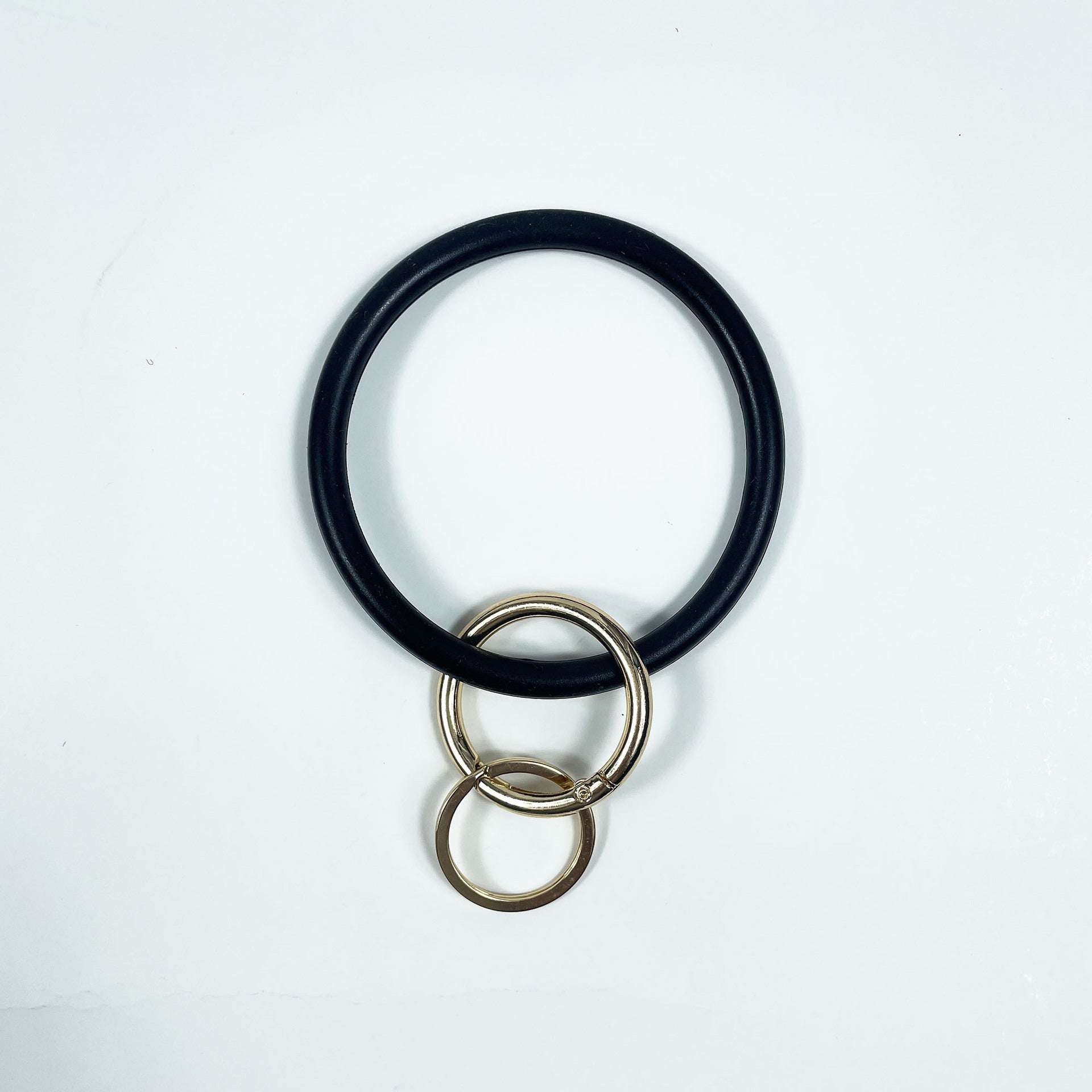 Wholesale Trendy Love &  Water Drop Design Metal Keychain,  Black,  Car Key Accessory &  Gift