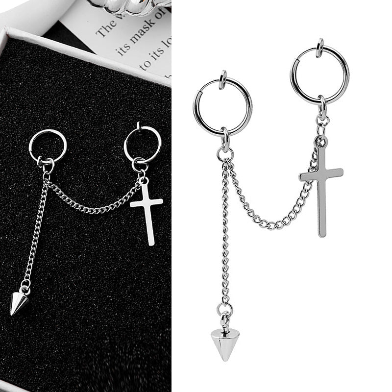 Wholesale  full diamond butterfly snake-shaped earrings