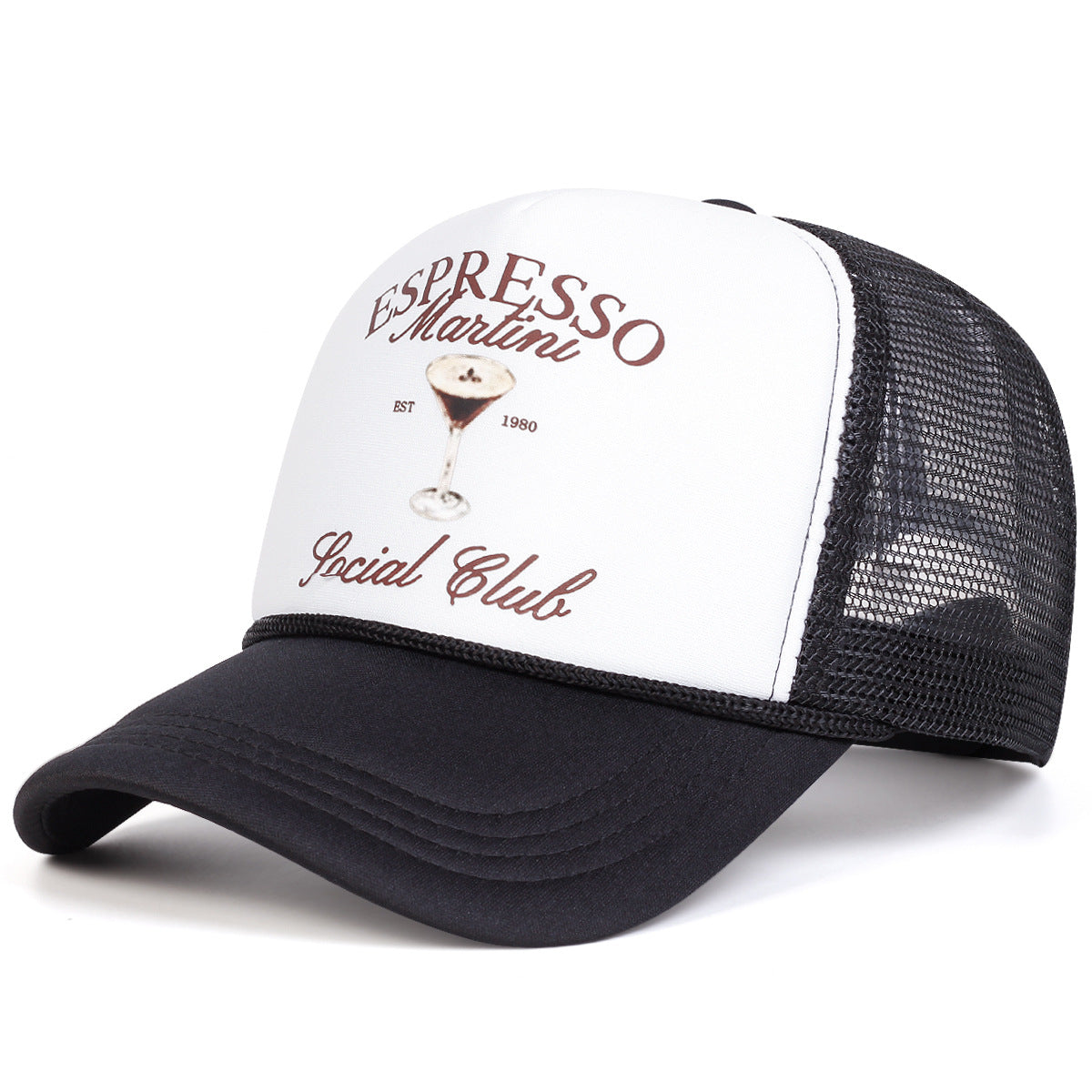 Wholesale Letter embroidered breathable mesh baseball cap