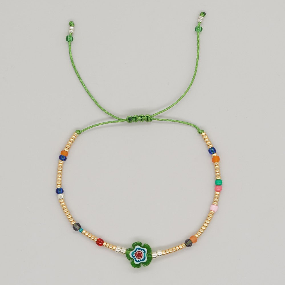 Bracelet en gros en cristal bracelet à la main