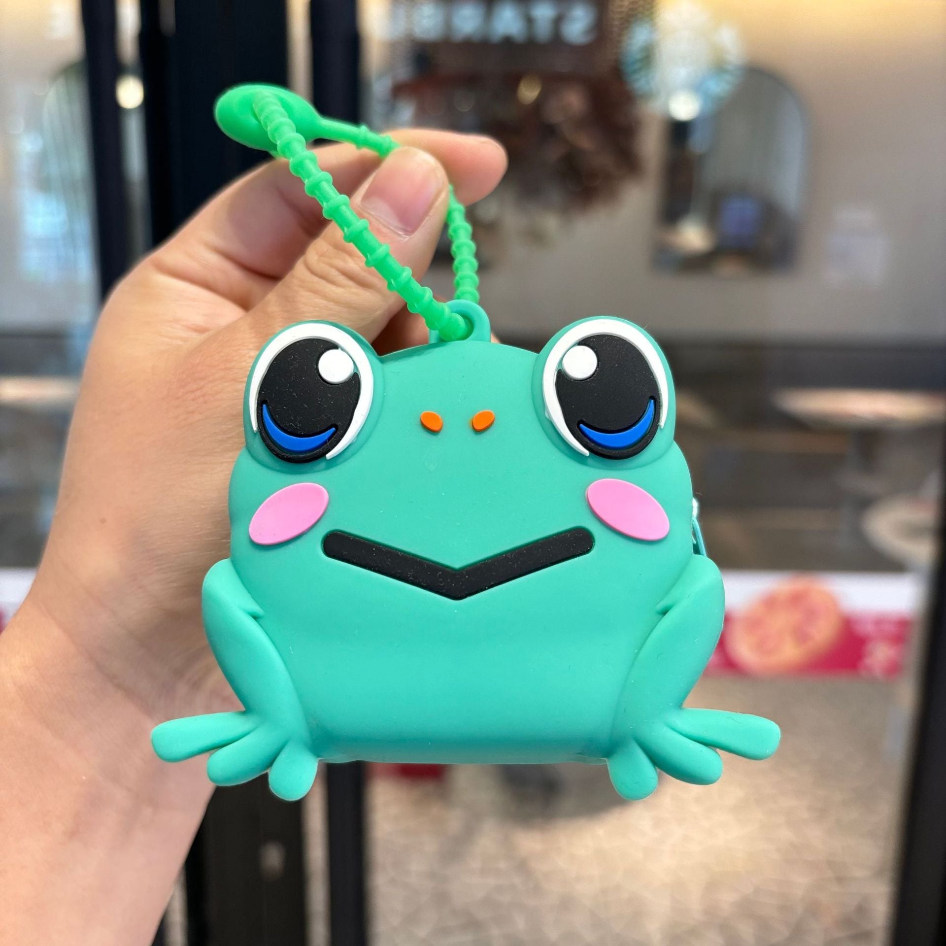 Wholesale Cute Cartoon Silicone Wallet Keychain