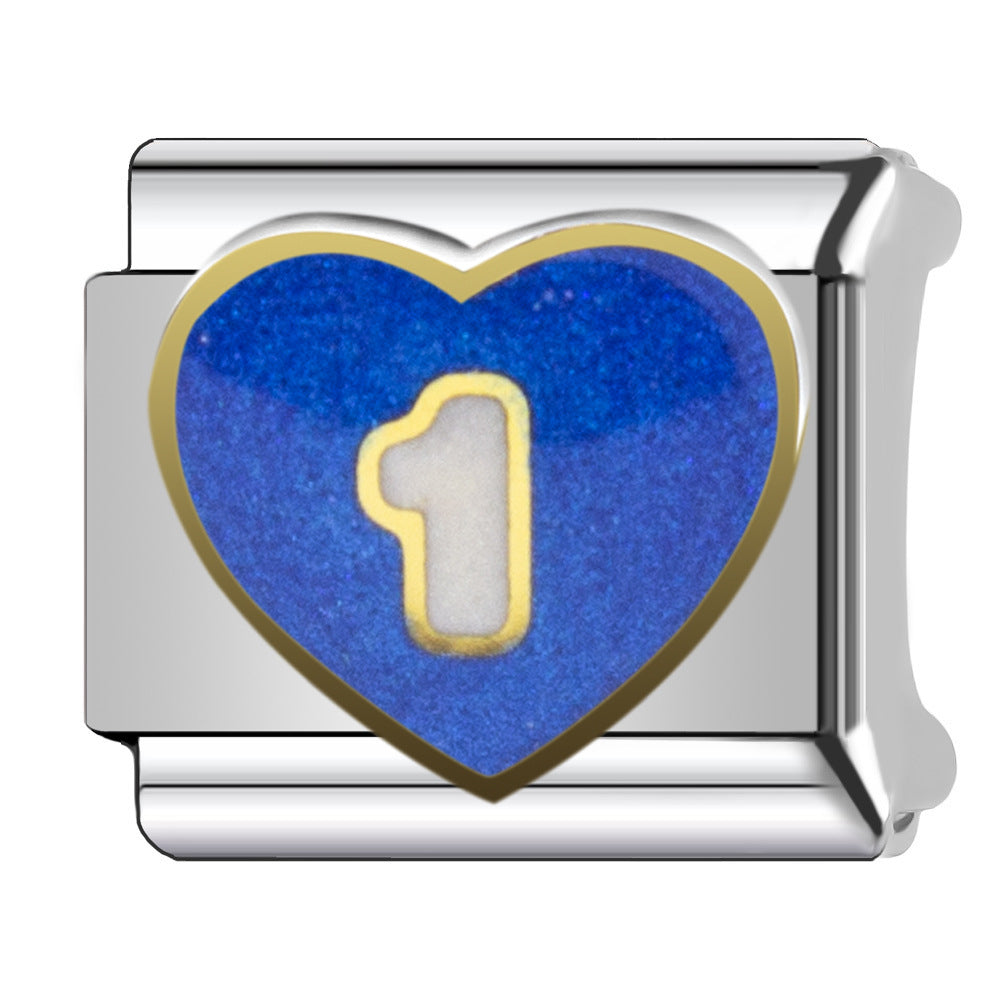 Wholesale  Italian Charm Bracelet 9mm DIY heart Creative Stainless Steel Composable Bracelet