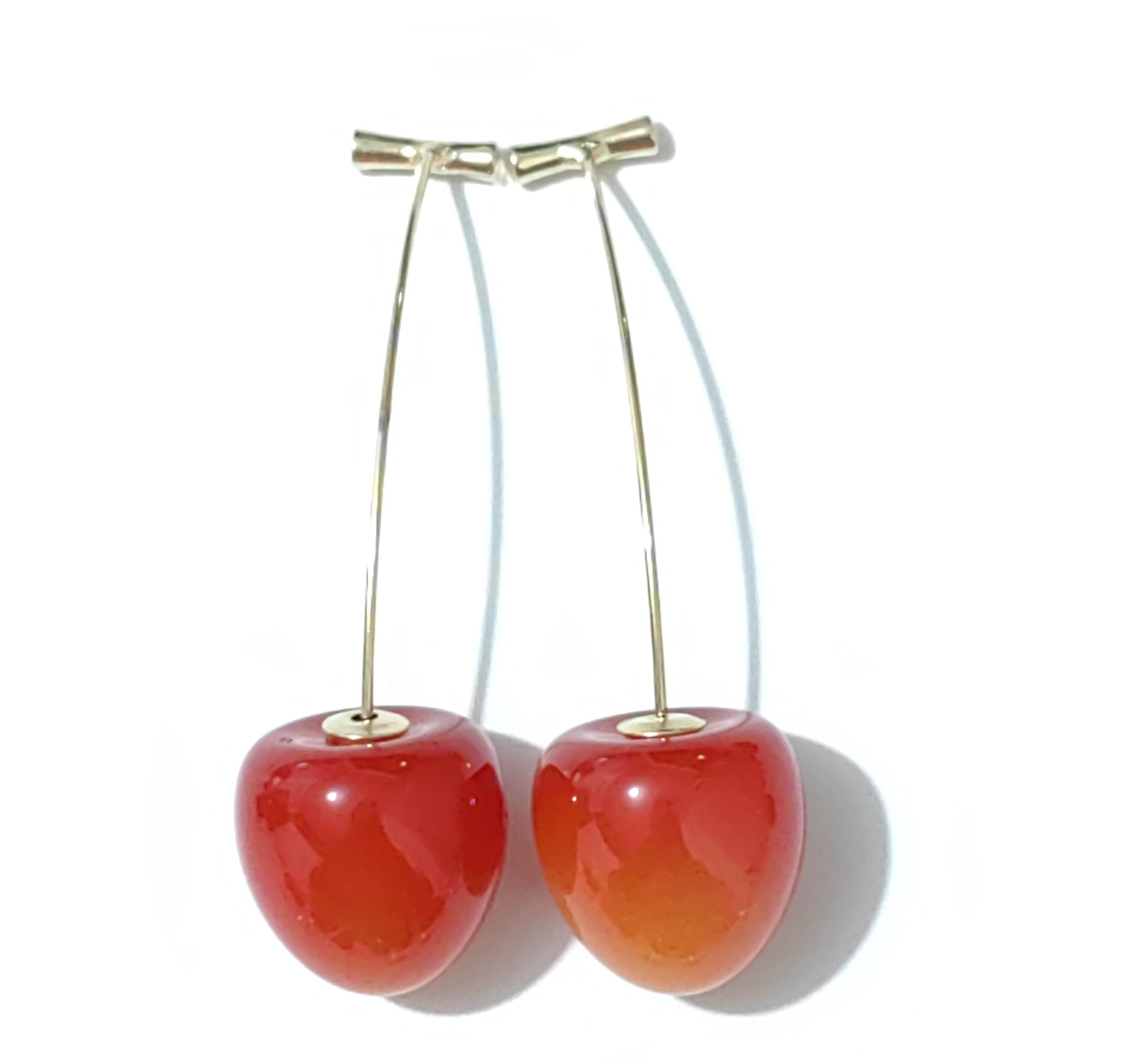 Wholesale Fruit Cherry Ear Drop Cute Earrings