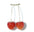 Wholesale Fruit Cherry Ear Drop Cute Earrings