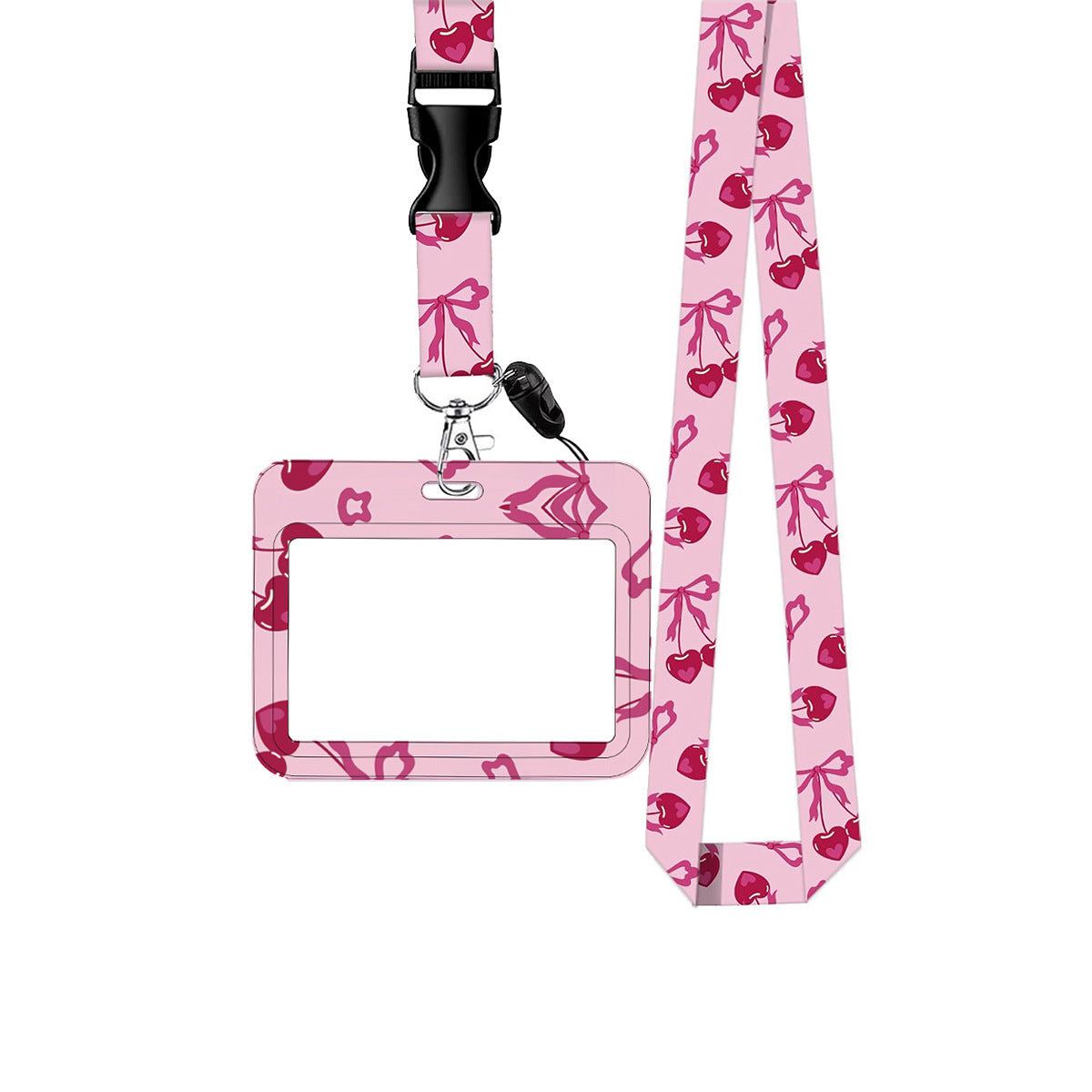 Wholesale Easy-open retractable buckle  sweet pink Badge Reels