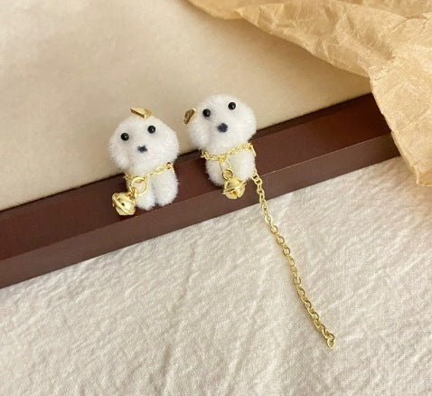 Wholesale Electroplated Alloy Cute Animal Earrings - Fashion Jewelry Accessory for Gift or Resale