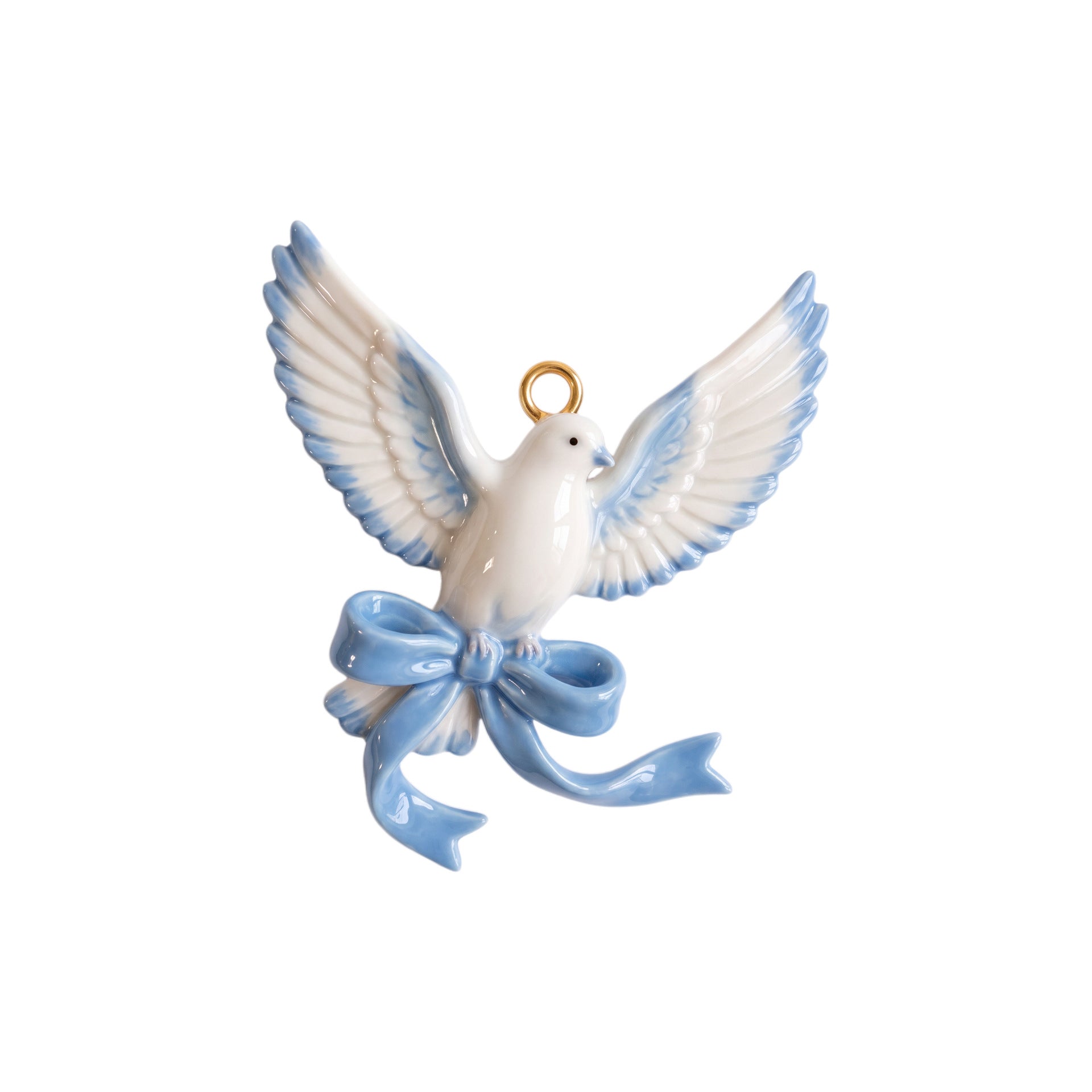 Wholesale Stylish Blue Animal Pendant Copper Gold Plated DIY Charm Jewelry Accessory For Women Resale
