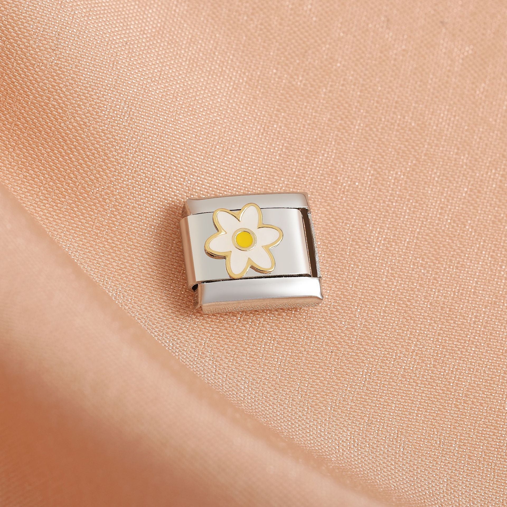 Wholesale Italian Charm Bracelet 9mm DIY Splicing Cute Creative Pattern Stainless Steel Composable Bracelet