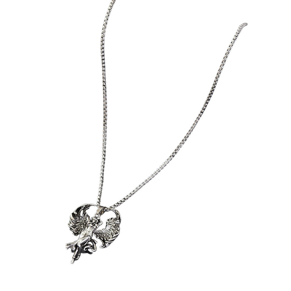 Wholesale Cold Wind Devil Design Stainless Steel Pendant Chain Fashion Accessory for Men Women Boutique Gift