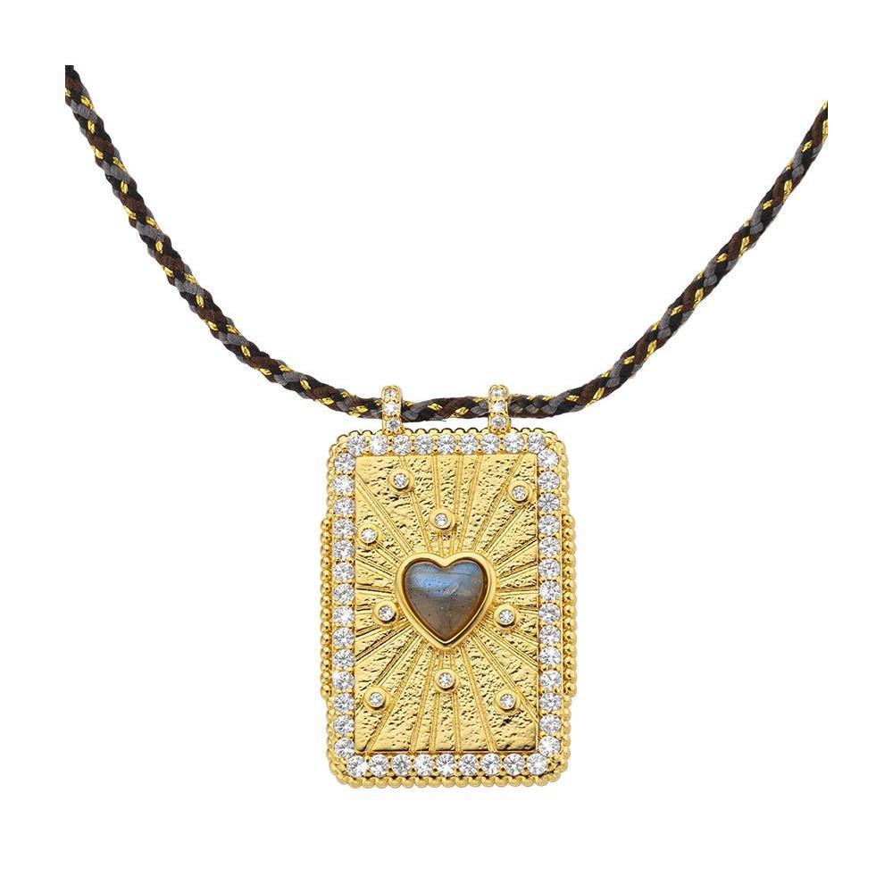 Wholesale Desert Wind Tarot Sun Moon Necklace ACC-NE-XuanChi004