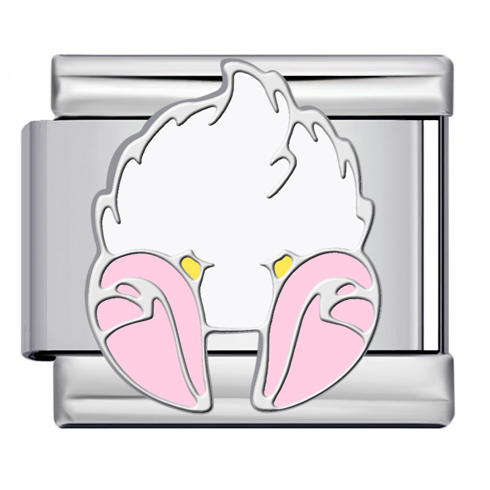 Wholesale  Italian ModuleTitanium Steel Cute Cartoon Series DIY  Bracelet