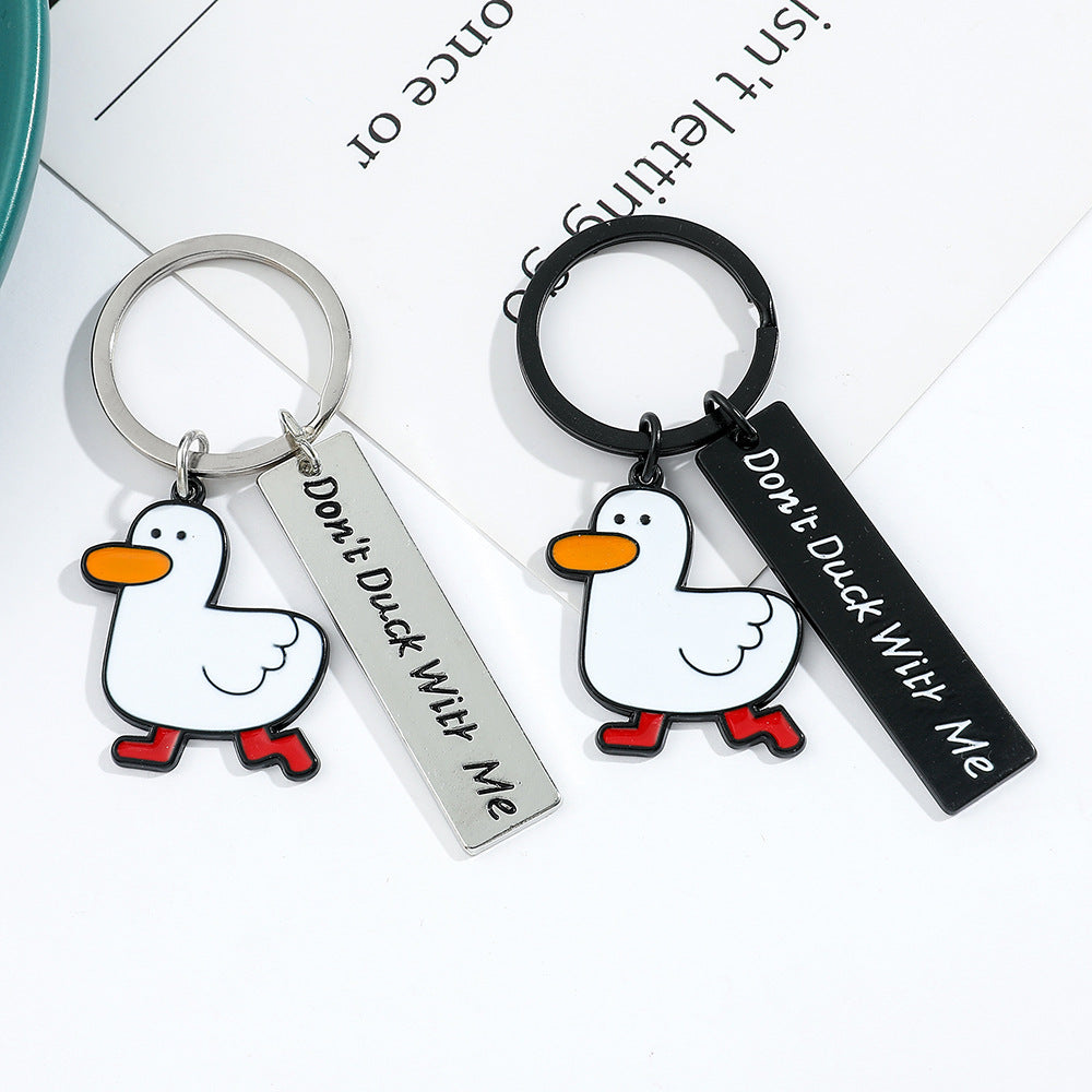 Wholesale  cute pet duck keychain