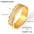 Wholesale  Light Luxury Titanium Steel Plated 18k Gold Non-fading Bracelet