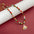 Wholesale Christmas acrylic rice beads necklace