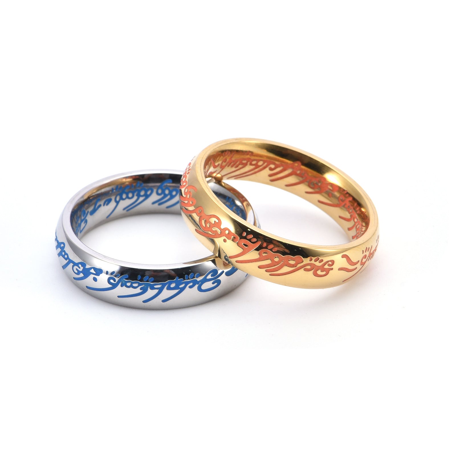 Anello di pulizia dell'olio all'ingrosso in acciaio inossidabile Anello di celebrità di Internet