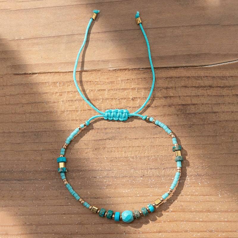 Wholesale Bohemian lucky stone bracelet