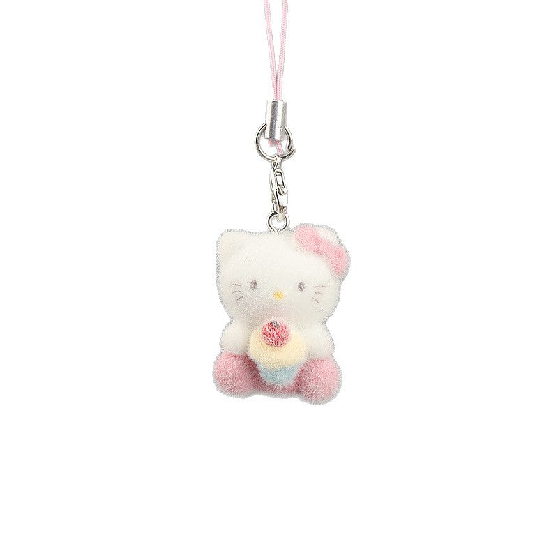 Wholesale 3D Cute Cartoon characters Plush Keychain